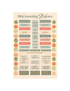 Bible journaling stickers...