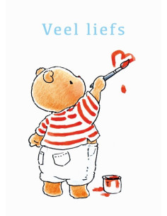 Ansichtkaart 15x10,5 bobbi...