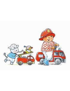 Ansichtkaart 15x10,5 bobbi...