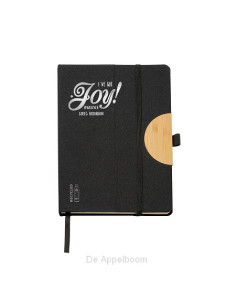 Notitiboek Joy zwart