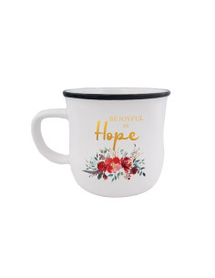 Ceramic miug Be joyful in hope