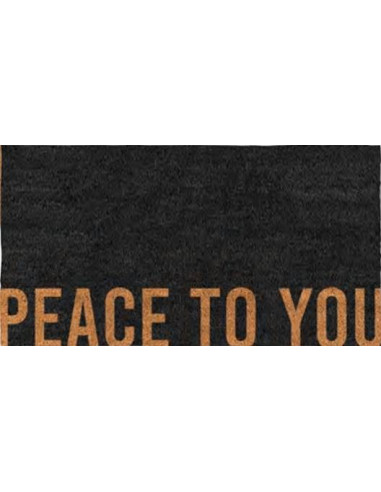 Large Coir Doormat Peace to you