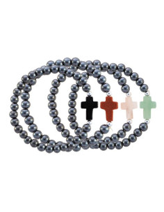 Assorted Hematite cross...