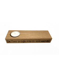 De Heer is mijn rots en...