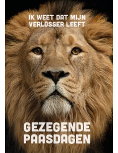 Paaskaart gezegende...