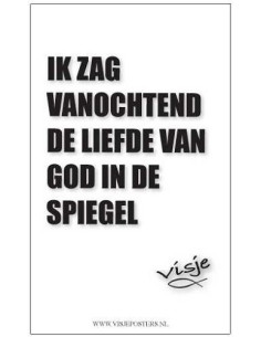 Kaart visje ik zag...