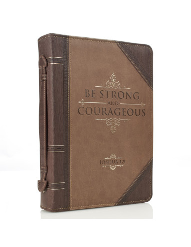 Be strong and courageous - LuxLeather