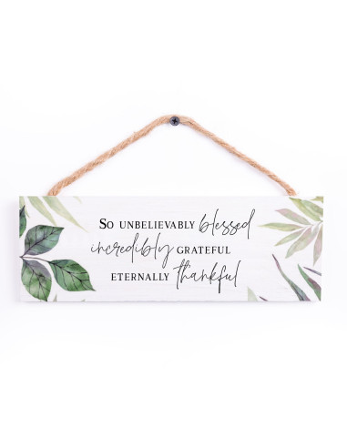 So unbelievably blessed