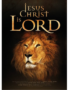 Poster Jesus Christ is Lord