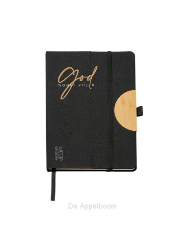 Notitieboek Vrij zwart