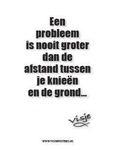 Kaart visje een probleem is...
