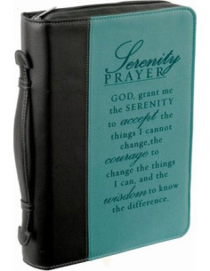 Serenity Prayer - Black/Aqua