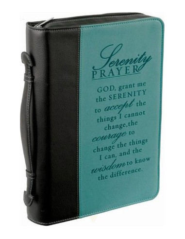 Serenity Prayer - Black/Aqua