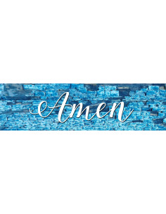 Amen - 15 x 4 x 1,3 cm