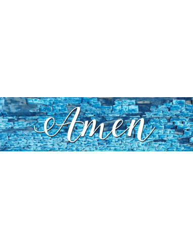 Amen - 15 x 4 x 1,3 cm
