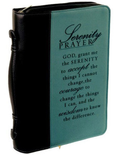 Serenity Prayer - Black/Aqua