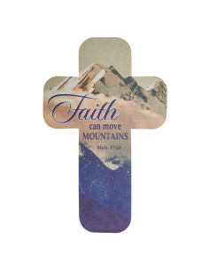 Faith can move mountains