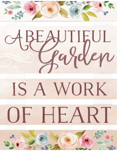 A beautiful garden - Pallet