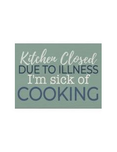Kitchen closed due to illness