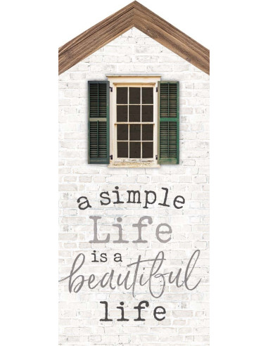 A simple life is a beautiful life