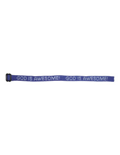 God is Awesome - Royal blue