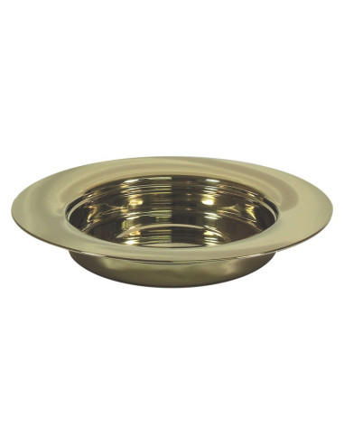 Communion breadplate stacking gold