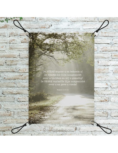 Tuinposter Zegenbede