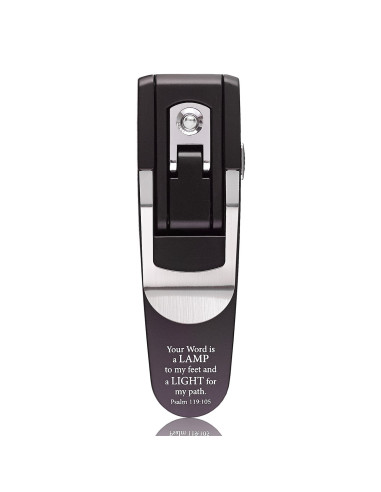 Your word is a lamp - Black colored