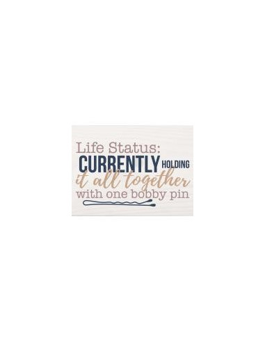 Life status : currently holding
