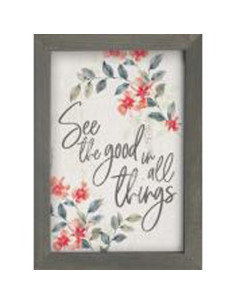 See the good in all things
