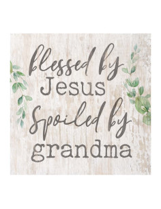 Blessed by Jesus, spoiled...