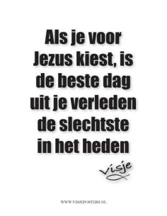 Kaart visje als je voor...