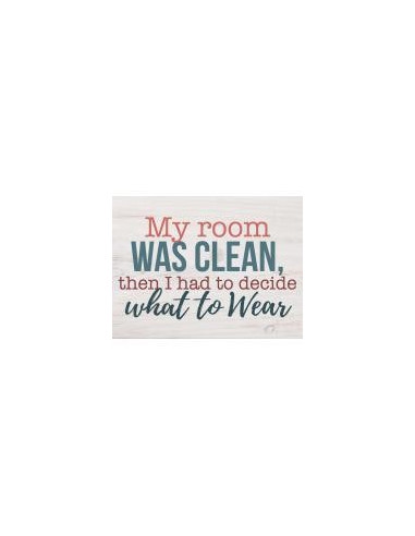 My room was clean
