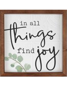 In all things find joy
