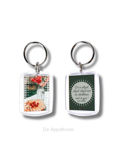 Sleutelhanger er is altijd iets om dankb