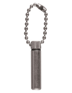 Silver Oil Vial (keychain)