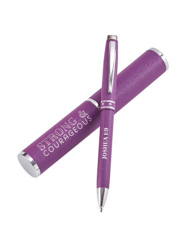 Strong & Courageous - Purple