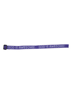God is Awesome - Purple
