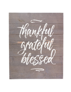 Thankful Grateful Blessed