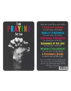 I am praying for you