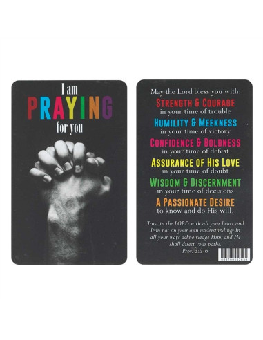 I am praying for you