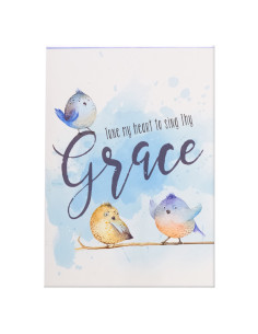 Tune my heart to sing thy...