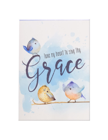 Tune my heart to sing thy Grace
