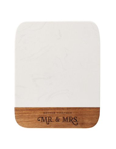 Mr & Mrs - Better Together - 20 x 25 cm