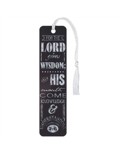 For the Lord gives wisdom - Chalk design