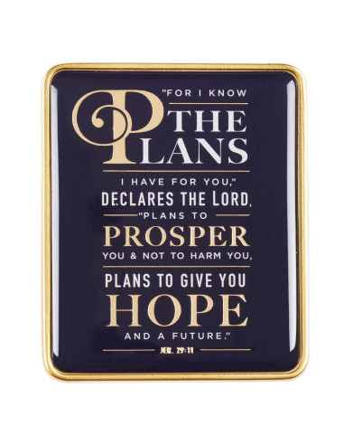 For I know the plans