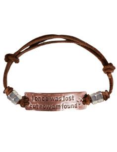 I once was lost but now am...