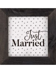 Just married - Framed