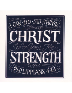 I can do all things through...