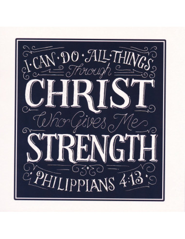I can do all things through Christ
